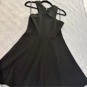 Express Black Sleeveless Mini Dress